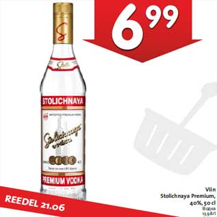 Allahindlus - Viin Stolichnaya Premium,