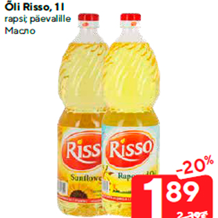 Allahindlus - Õli Risso, 1 l