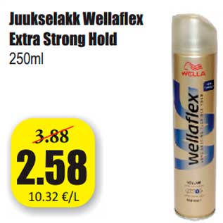 Allahindlus - Juukselakk Wellaflex Extra Strong Hold 250ml