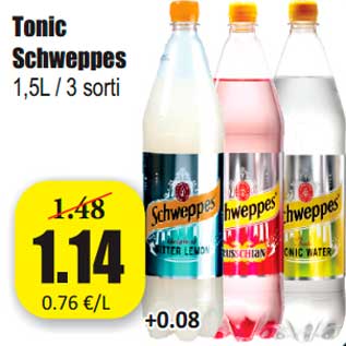 Allahindlus - Tonic Schweppes