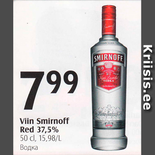 Allahindlus - Viin Smirnoff Red