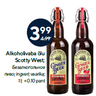 Allahindlus - Alkoholivaba õlu Scotty West