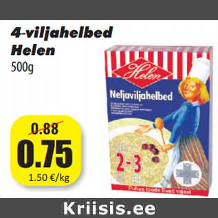 Allahindlus - 4-viljahelbed Helen 500g