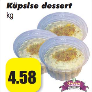 Allahindlus - Küpsise dessert kg