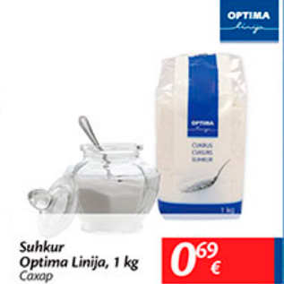 Allahindlus - Suhcur Optima Linija, 1 kg