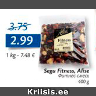 Allahindlus - Segu Fitness, Alise, 400 g