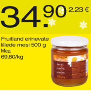 Allahindlus - Fruitland erinevate lillede mesi