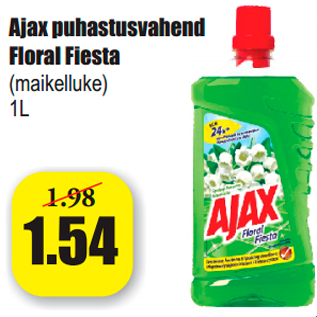 Allahindlus - Ajax puhastusvahend Floral Fiesta