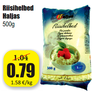 Allahindlus - Riisihelbed Haljas 500g