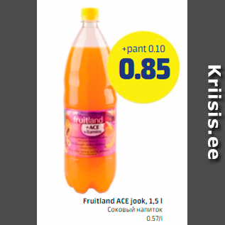 Allahindlus - Fruitland ACE jook, 1,5 l