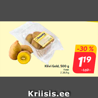 Allahindlus - Kiivi Gold, 500 g