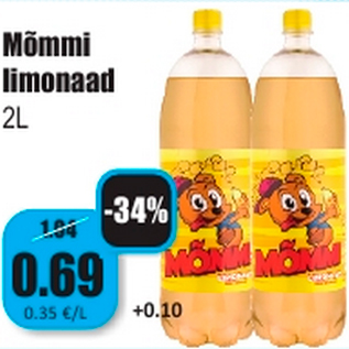 Allahindlus - Mõmmi limonaad 2L