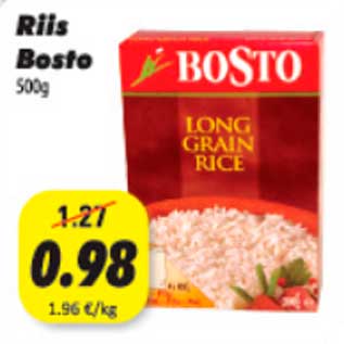 Allahindlus - Riis Bosto 500g