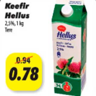 Allahindlus - Keefir Hellus 2,5%, 1l