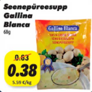 Allahindlus - Seenepüreesupp Galina Blanca 68g