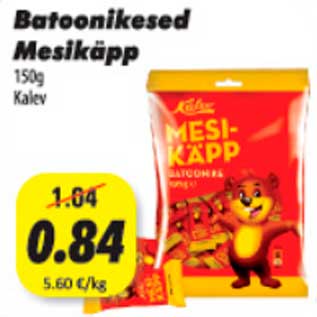 Allahindlus - Batoonikesed Mesikäpp 150g