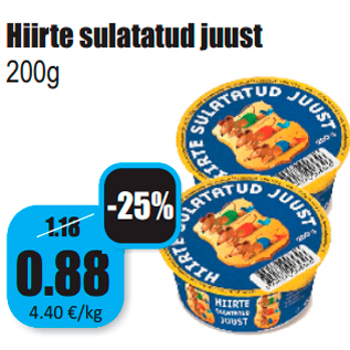 Allahindlus - Hiirte sulatatud juust 200g