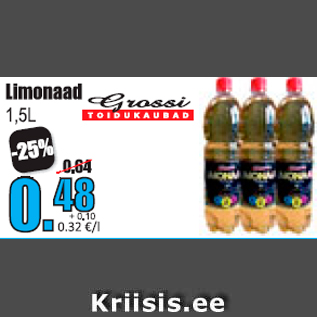 Allahindlus - Limonaad 1,5 l