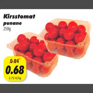 Allahindlus - Kirsstomat punane 250g