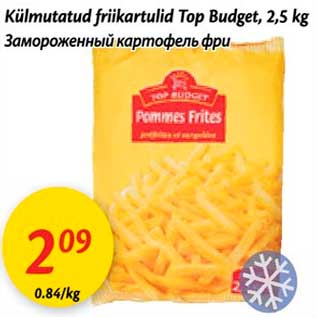 Allahindlus - Külmutatud friikartulid Top Budget