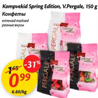 Allahindlus - Kompvekid Spring Edition, V.Pergale