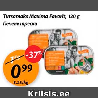 Allahindlus - Tursamaks Maxima Favorit