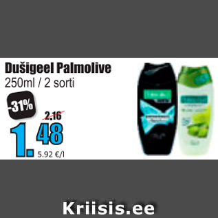 Allahindlus - Dušigeel Palmolive