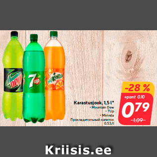 Allahindlus - Karastusjook, 1,5 l*