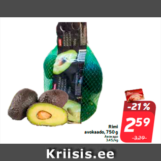 Allahindlus - Rimi avokaado, 750 g