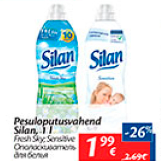 Allahindlus - Pesuloputusvahend Silan, 1 l