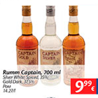 Allahindlus - Rumm Captain, 700 ml