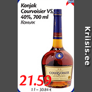 Allahindlus - Konjak Courvoisier VS