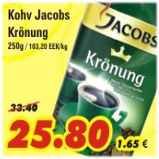 Allahindlus - Kohv Jacobs Krönung