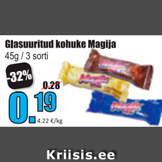 Allahindlus - Glasuuritud kohuke Magija