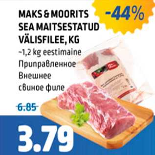 Allahindlus - MAKS&mOORITS SEA MAITSESTATUD VÄLISFILEE, KG