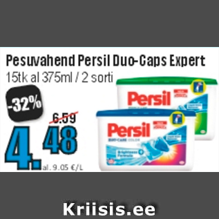 Allahindlus - Pesuvahend Persil Duo-Caps Expert