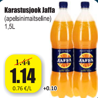 Allahindlus - Karastusjook Jaffa