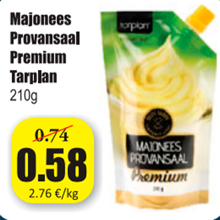 Allahindlus - Majonees Provansaal Premium Tarplan 210 g