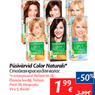 Allahindlus - Püsivärvid Color Naturals*