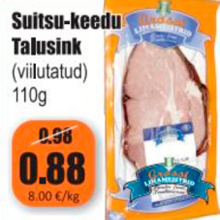 Allahindlus - Suitsu-keedu Talusink