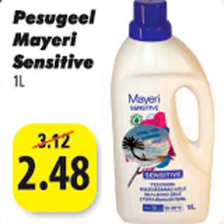 Allahindlus - Pesugeel Mayeri Sensitive 1l