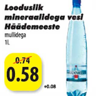 Allahindlus - Looduslik mineralidega vesi Häädemeeste