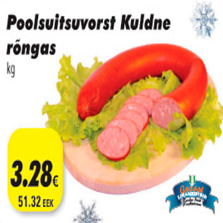 Allahindlus - Poolsuitsuvorst Kuldne rõngas