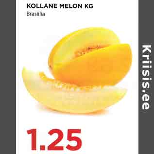 Allahindlus - KOLLANE MELON KG