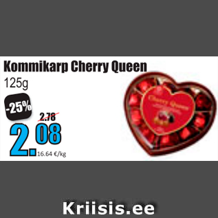 Allahindlus - Kommikarp Cherry Queen 125g