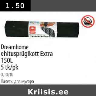 Allahindlus - Dreamhome ehitusprügikott Extra 150L 5 tk/pk