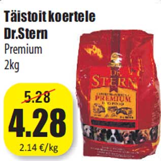 Allahindlus - Täistoit koertele Dr.Stern Premium 2kg