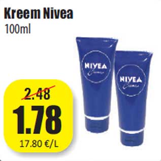 Allahindlus - Kreem Nivea 100ml