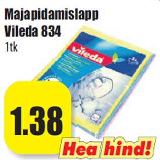 Allahindlus - Majapidamislapp Vileda 834 1tk