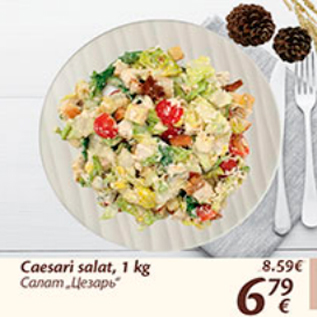 Allahindlus - Caesari salat, 1 kg